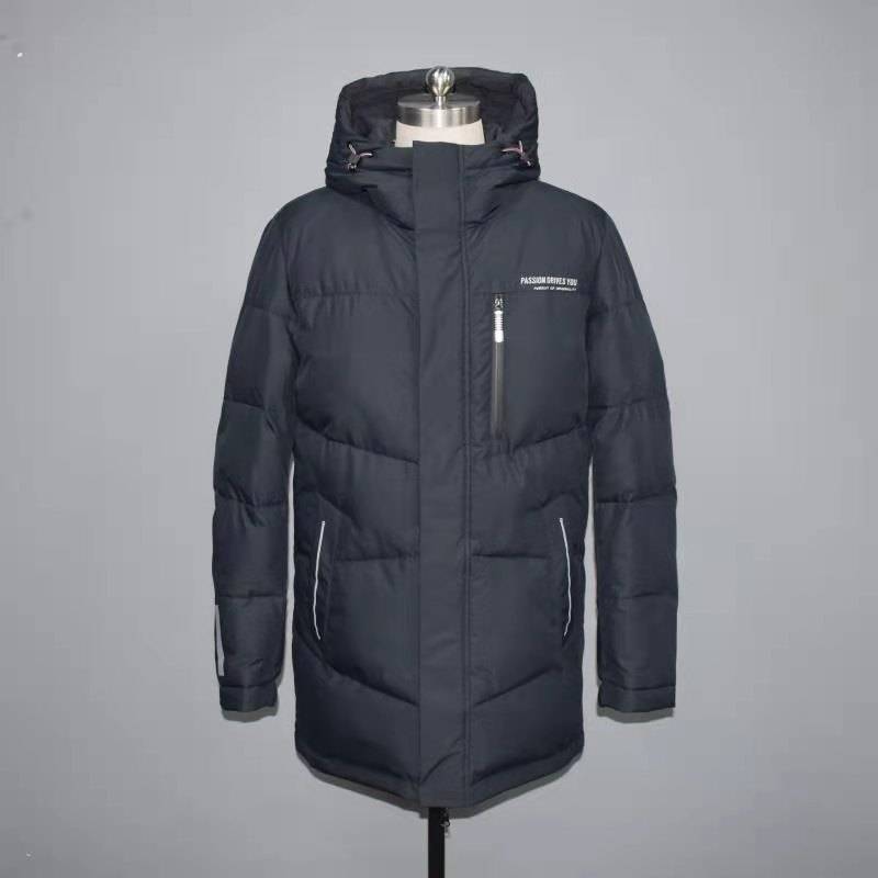 Professional Design Light Fabric Jacket - 2021 men’s new business long down jacket, cotton jacket 241 – Qinghua Haichuang