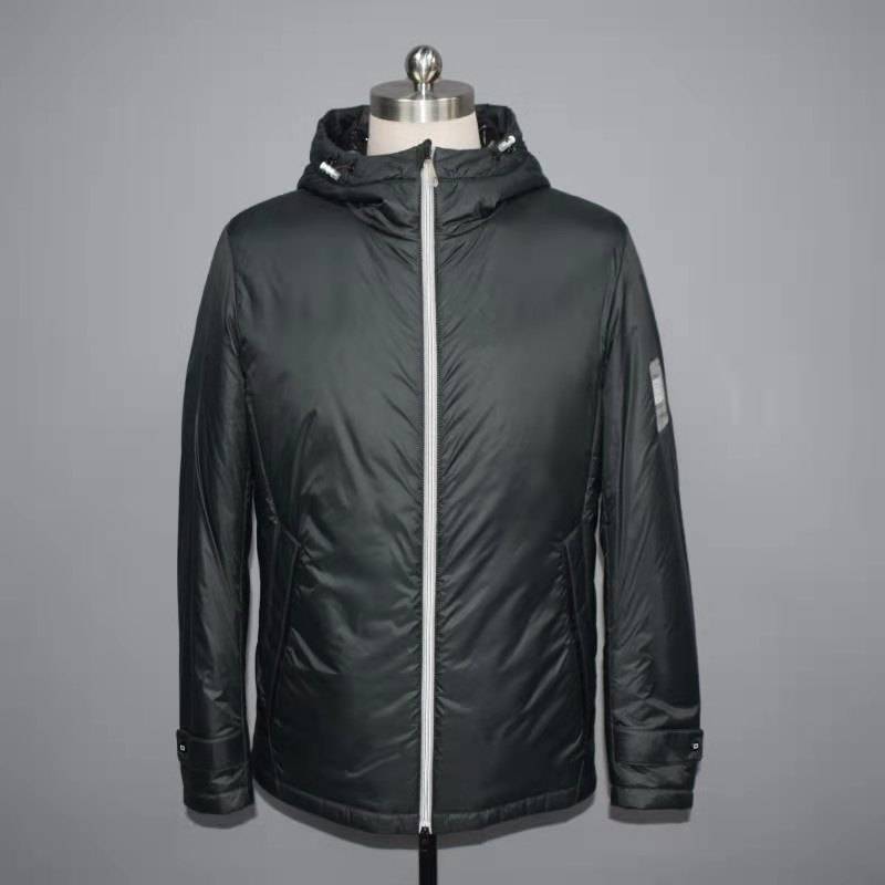 Wholesale Dealers of Mens Designer Down Jacket - Men’s new spring and autumn thin cotton hooded jacket 2135 – Qinghua Haichuang