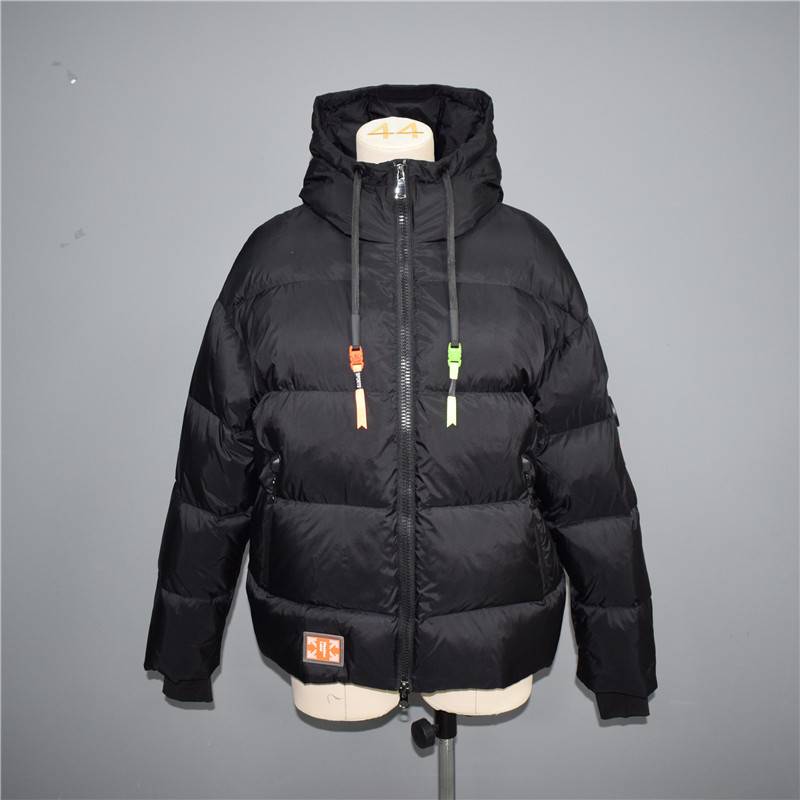 Wholesale Discount Ladies Long Waterproof Coat - 2021 autumn and winter women’s hooded short casual down jacket, cotton jacket 107 – Qinghua Haichuang