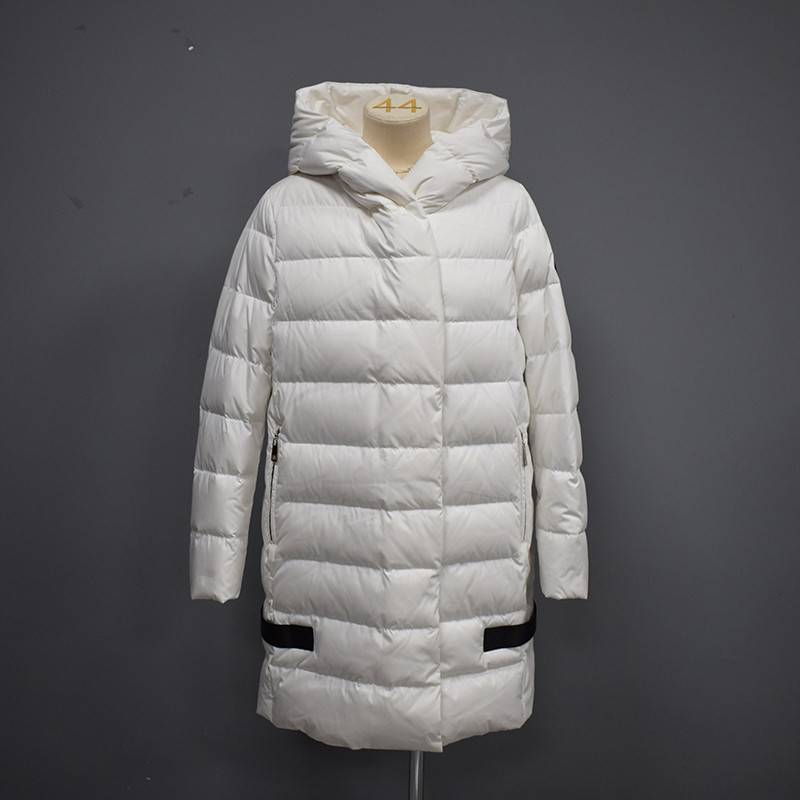 Hot sale Winter Coat - Autumn/winter new style women’s mid-length hooded casual down jacket, cotton jacket 015 – Qinghua Haichuang