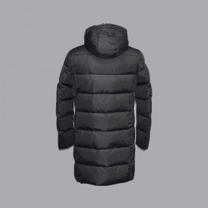 Chaqueta cálida con capucha de moda de outono e inverno para homes, chaqueta de algodón 9220