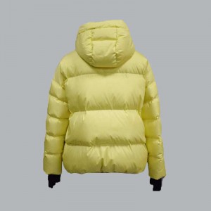 2021 Күзгі/қысқы капюшонды сәнді күнделікті қысқа төмен пиджак, мақта куртка-102