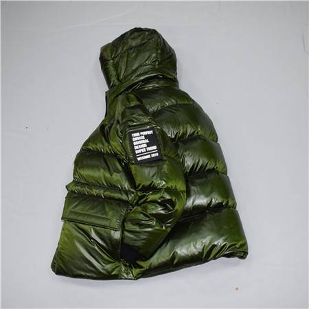 2021 autumn and winter dazzling trendy bright color handsome short thick down jacket, cotton jacket 087