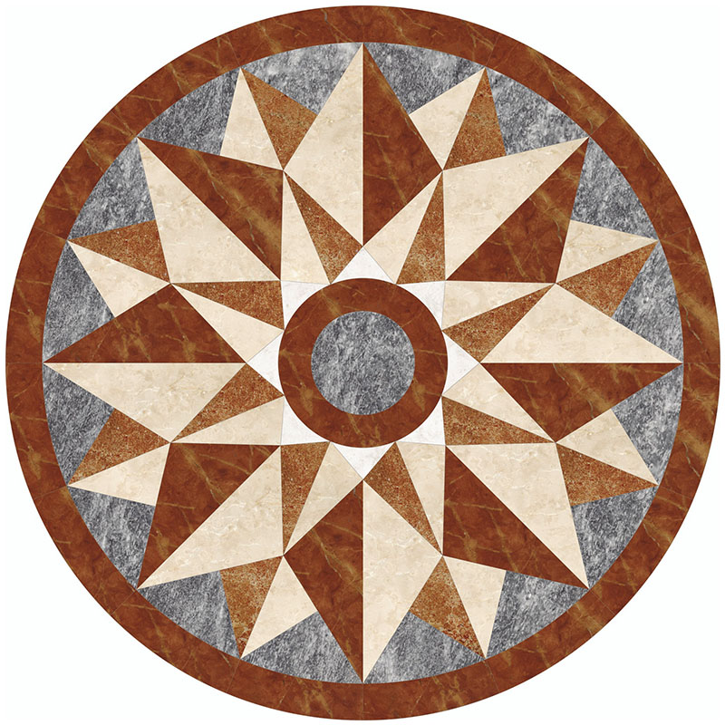 Carrara Marble Tile - medalion – Morningstar