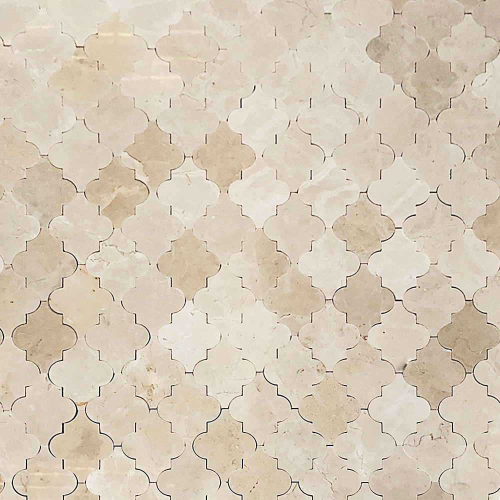 Hot Sale for Marble Mosaic Tile Canada - Good User Reputation for China Waterjet SF-M-063 White Polished Marble/Glass/Shell Mosaic for Indoor/Inside Floor/Wall/Ceiling Decoration – Morningstar