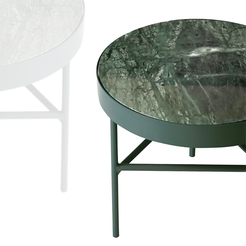 Super White Marble - side table – Morningstar