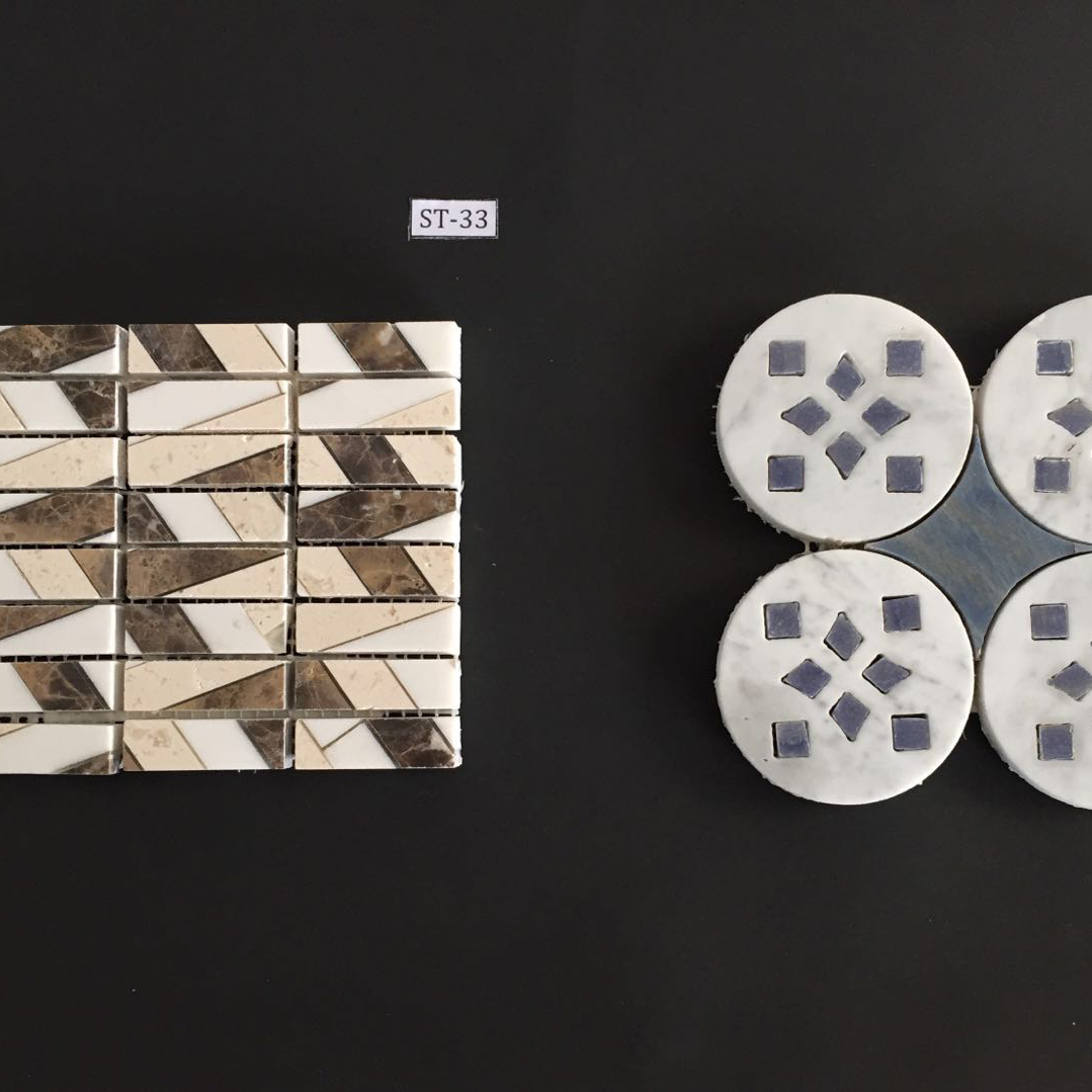 factory customized Beige Marble Slabs - geometry  – Morningstar