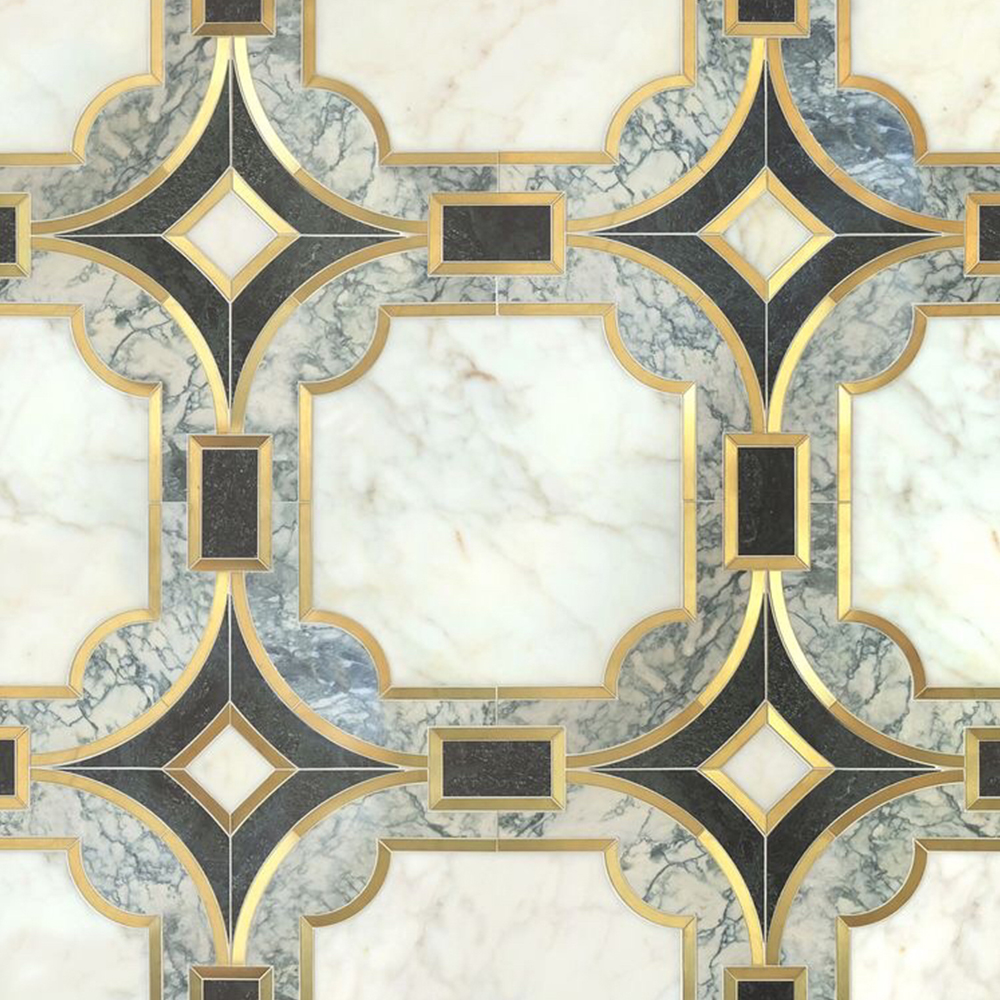 Lowest Price for Ice Jade Marble - Water-jet Mosaic – Morningstar