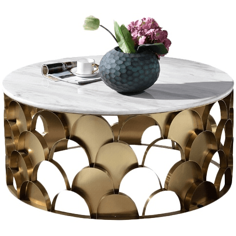Hot sale China Hot Sale Marble Round Modern Coffee Table