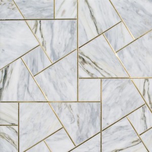 OEM/ODM Supplier Crystalline Quartzite - Good Wholesale Vendors China Marble Mosaic Tile with Stainless Steel – Morningstar