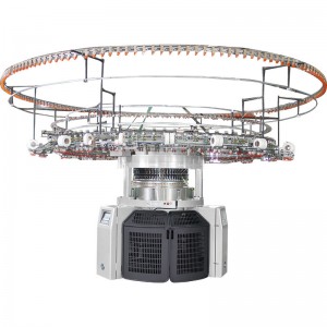Hot New Products China Double Jersey Computerized 4(6) Colors Auto Striper Circular Knitting Machine