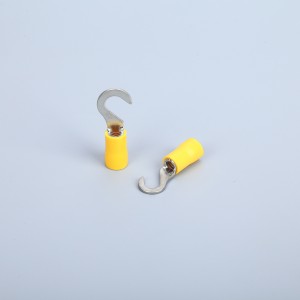 Hv Type PVC Hook Cold Pressing Terminal Single Crimp