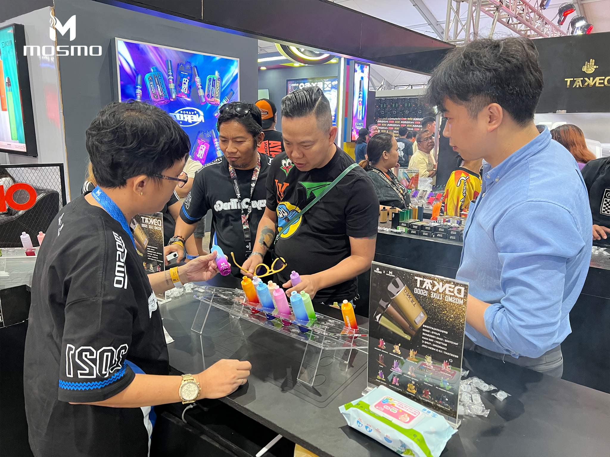 Philippines Vape Expo : les nouveaux produits de MOSMO attirent beaucoup d'attention