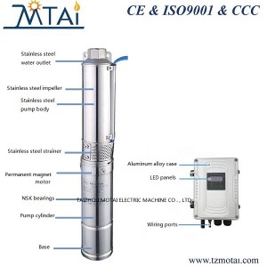 3,4 Inch Solar Deep Well Submersible Pump