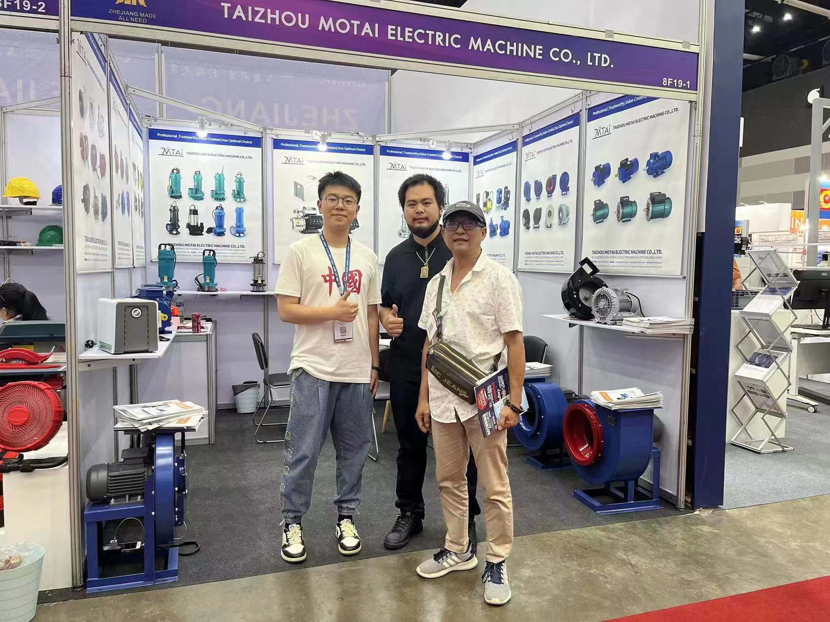 Motai had great success  in 2023 Thailand International Machinery Manufacturing Exhibition.