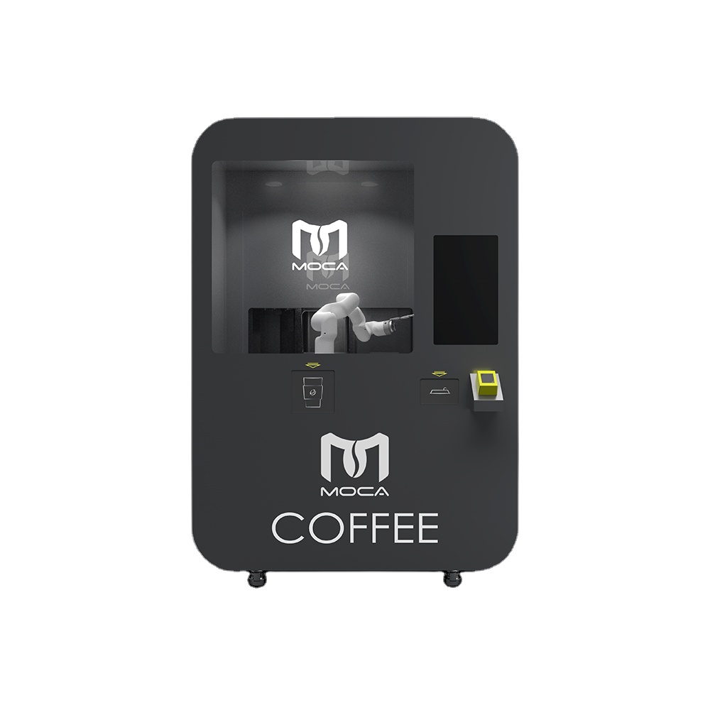 Commercial Automatic Manipulator Coffee Robot Kiosk