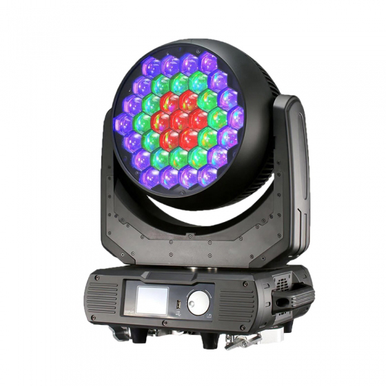 Bottom price Wireless Stage Lighting - 37*15W LED Moving Head Wash Zoom – XMlite
