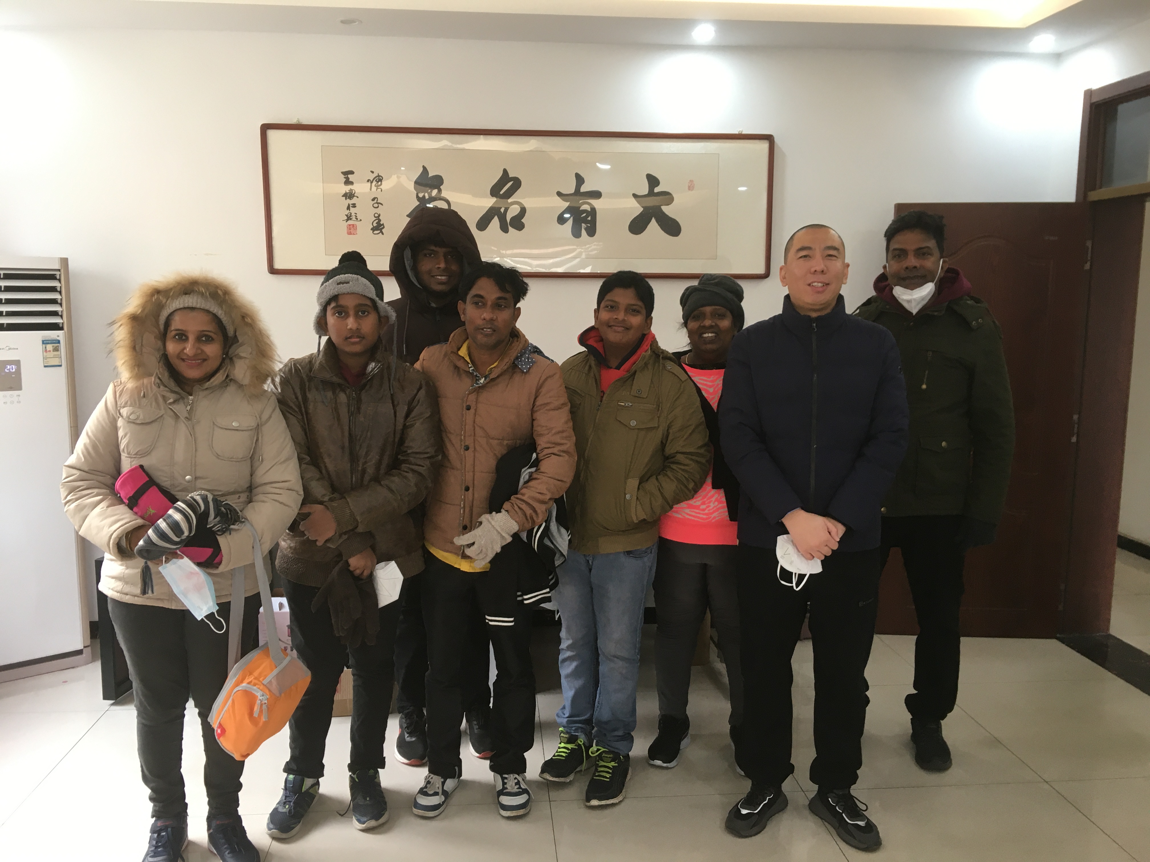 Shandong Mingqi Hose Industry Co., Ltd welcomes Sri Lankan customers to visit and cooperate and exchange