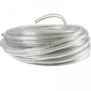 STRETCH RESISTANT STEEL WIRE HOSE