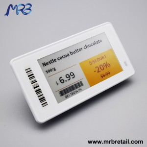 Etichetă de preț cu cerneală electronică MRB de 3 inchi