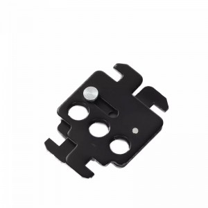 Easily installed mccb isolation circuit breaker lockout black double head lock hasp