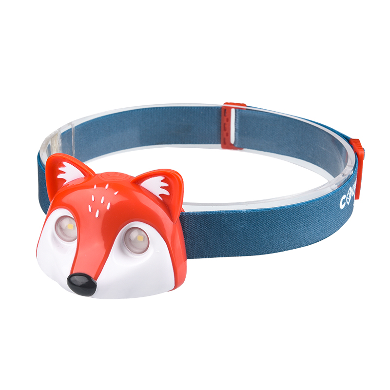 Outdoor Rechargeable 3 Lighting  modes lovely animal headlamp  for kids or adults