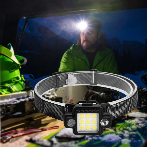 A headlamp or a strong flashlight, which one is brighter?