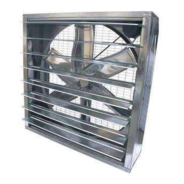 Poultry Farm Chicken Layer Broiler House Ventilation Exhaust Fan Double Mesh Hanging Type Ceiling Mounted Air Cooling Tunnel Ventilation Climate Control System