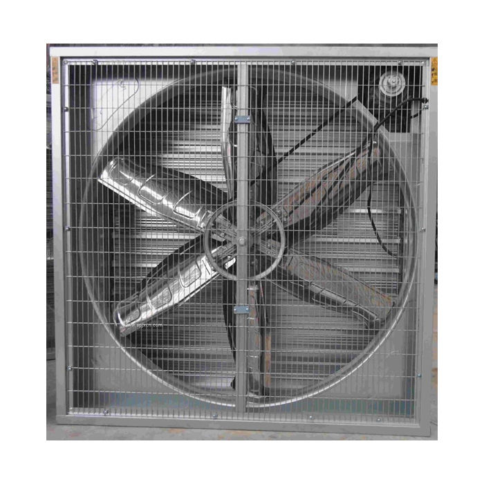 Wall Mount Industrial Air Extractor Poultry Greenhouse Drop Hammer Ventilation Fan