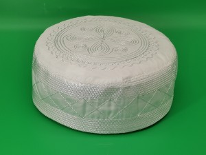 High definition Kufi Beanie - 5–10CM White Saudi Arabian Embroidered Hat – Qinlong