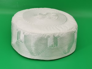 High definition Kufi Beanie - 5–10CM White Saudi Arabian Embroidered Hat – Qinlong