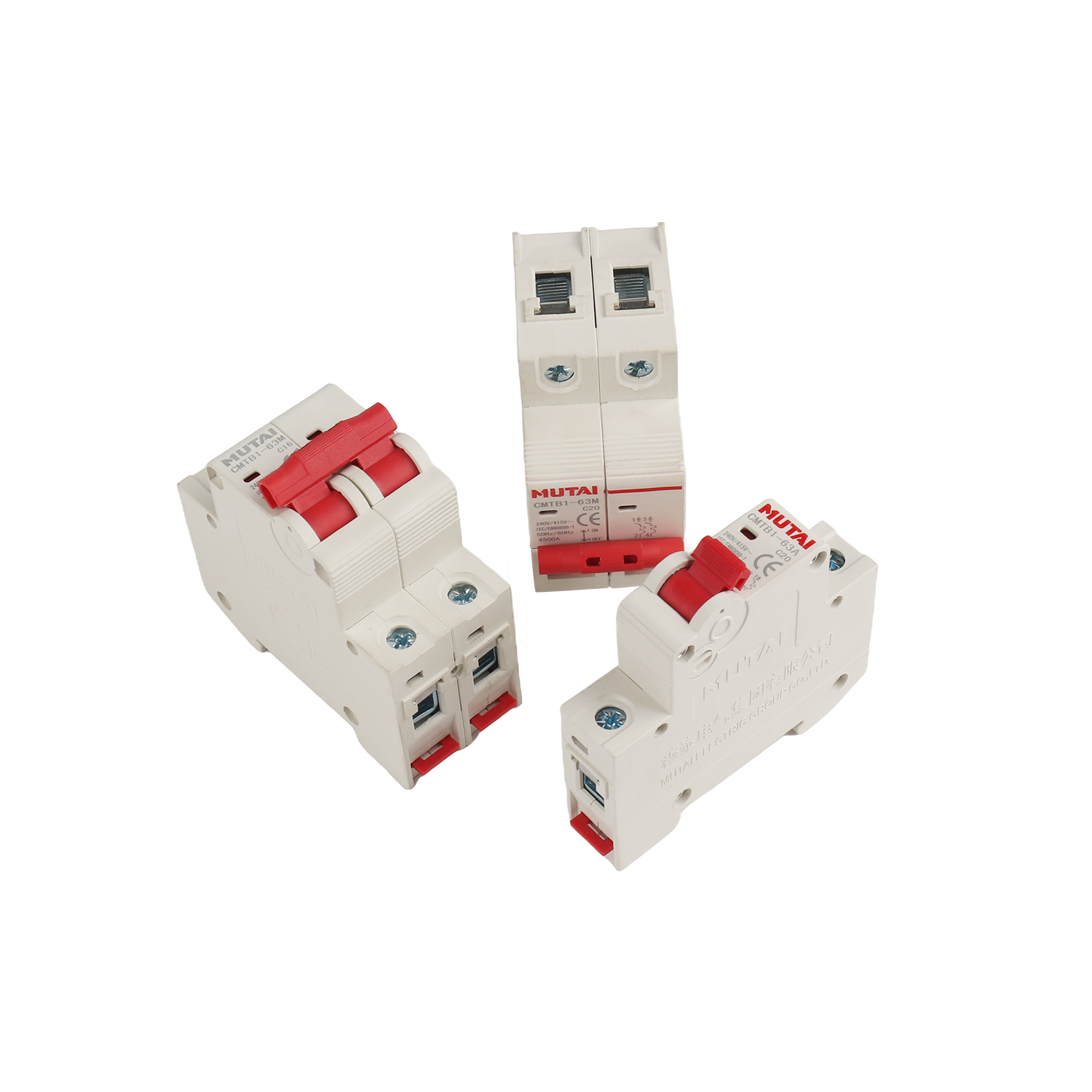 Selection of A, B, C and D types of miniature circuit breakers