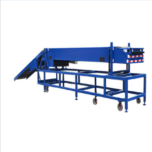 Customized Rubber Belt Conveyor machine / conveyor belt for truck loading unloading