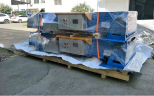 Customized Rubber Belt Conveyor machine / conveyor belt for truck loading unloading