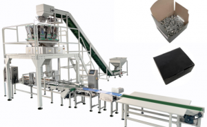 Nail automatic weighing and packing machine