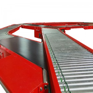 Factory wholesale China 2021 Plastic Flexible Chain Spiral Conveyor for Small Bags Transportation for Tea Factory or Tobacco Factory