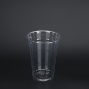 Компостируеми на растителна основа PLA прозрачни студени чаши 10 oz – 24 oz