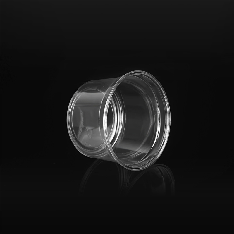 一次性透明 PLA 熟食容器 16 盎司/525 毫升 |可生物降解的杯子