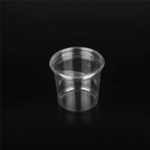 24 盎司 PLA 圓形熟食容器 |可生物降解外帶容器
