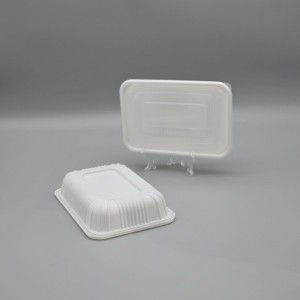 Compostable 550ml PLA food container Eco-Products