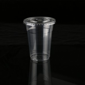 16 oz komposterbara PLA Clear Cups |Miljövänliga koppar för kall dryck