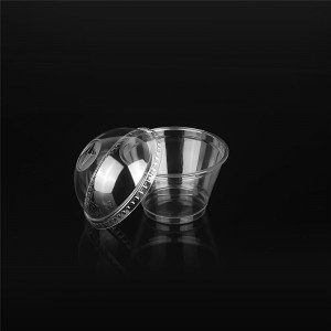 Διαφανές 7 oz/200ml βιοδιασπώμενο PLA Dessert Cup