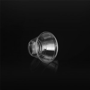 투명한 7oz/200ml 생분해성 PLA 디저트 컵