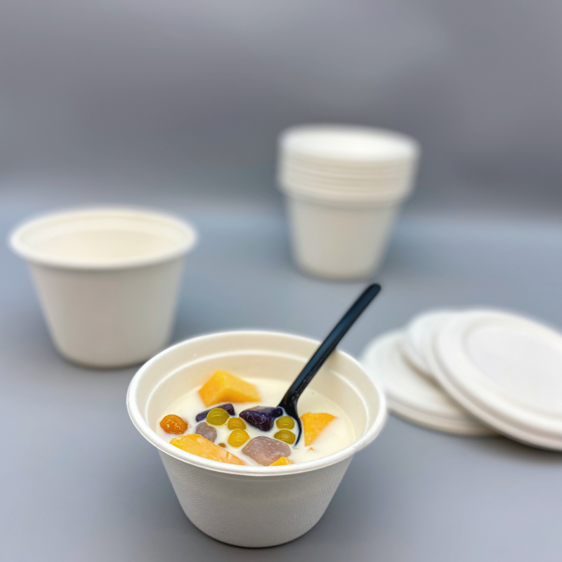 Biodegradable Bagasse Soup Cup