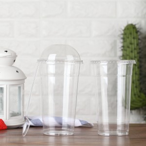 Biodegradable Compostable PLA Clear Eco friendly Cup Wholesale Price