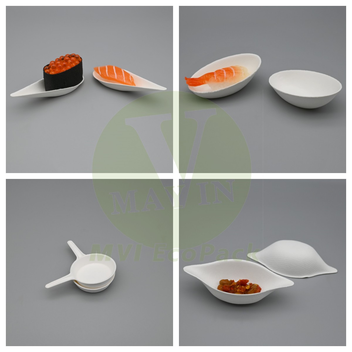 NEW Arrival bagasse sugarcane pulp cutlery from MVIECOPACK