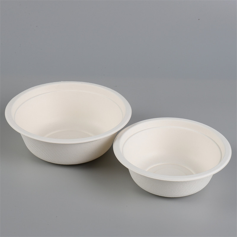 Round 350ml Biodegradable Bagasse Bowl for Event And Party Supplies