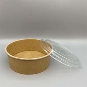 Eco-Friendly 1200ml Kraft Paper Bowl |Takeaway Food Container