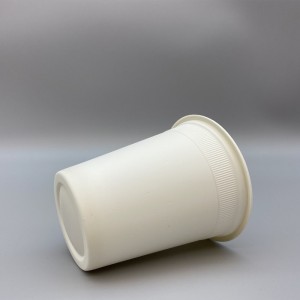 Amidon de porumb biodegradabil, de unică folosință, ceașcă de băut fierbinte și rece de 6,5 OZ