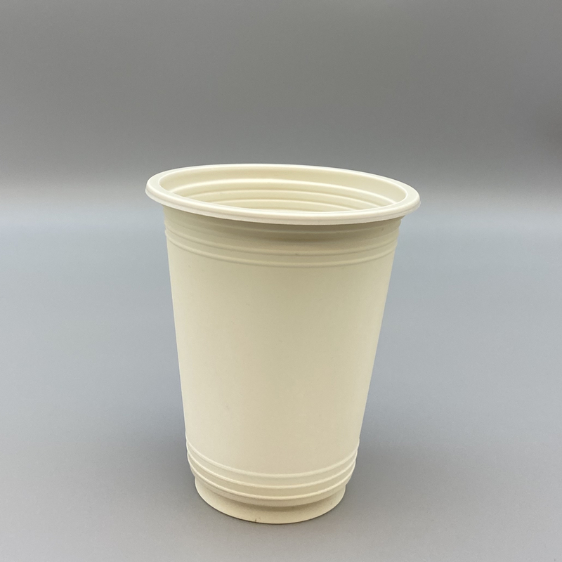 Corn Starch Biodegradable Disposable 8OZ hot and cold drinking cup
